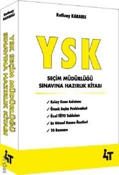 YSK Seçim Müdürlüğü Sınavına Hazırlık Kitabı Kutluay Kararlı  - Kitap
