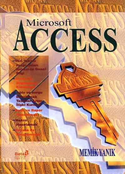 Microsoft Access Memik Yanık  - Kitap