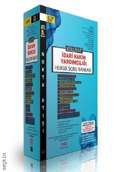 Külliyat İdari Hakim Yardımcılığı Soru Bankası (Modüler Set) Prof. Dr. Ahmet Nohutçu  - Kitap