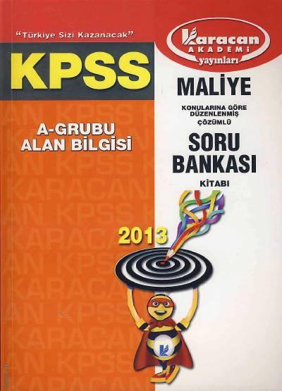 KPSS Maliye Soru Bankası (A–Grubu, Alan Bilgisi) Yazar Belirtilmemiş  - Kitap