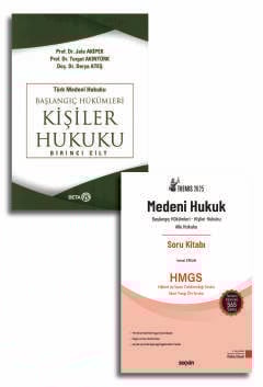 Türk Medeni Hukuku (Kişiler) Seti (Eylül 2025)