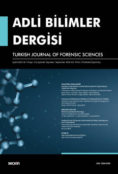 Adli Bilimler Dergisi – Cilt:19 Sayı:3 Eylül 2020 Prof. Dr. İ. Hamit Hancı 