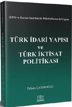 Türk İdari Yapısı ve Türk İktisat Politikası Tahsin Çayıroğlu  - Kitap