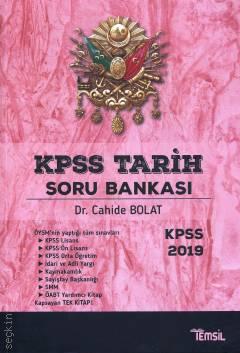 KPSS Tarih Soru Bankası Dr. Cahide Bolat  - Kitap
