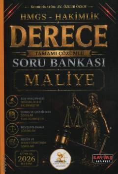 2026 HUKAL HMGS Hakimlik Derece Maliye Tamamı Çözümlü Soru Bankası Özgür Özsoy  - Kitap