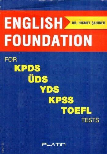 English Foundation For KPDS – ÜDS Hikmet Şahiner  - Kitap