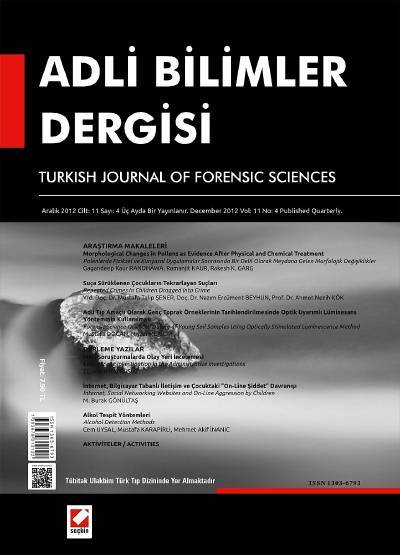 Adli Bilimler Dergisi – Cilt:11 Sayı:4 Aralık 2012 Prof. Dr. İ. Hamit Hancı 
