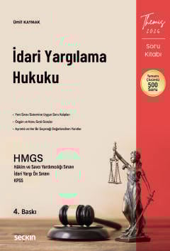 THEMIS – İdari Yargılama Hukuku Soru Kitabı Ümit Kaymak  - Kitap