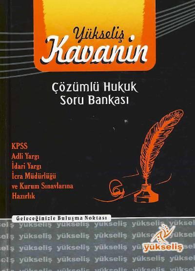 Yükseliş Kavanin Çözümlü Hukuk Soru Bankası Mehmet Taşdoğan