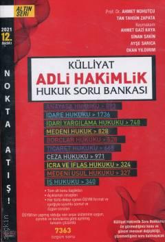 Külliyat Adli Hakimlik Modüler Soru Bankası Nokta Atış Seti Prof. Dr. Ahmet Nohutçu  - Kitap