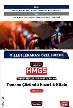 HMGS Milletlerarası Özel Hukuk Tamamı Çözümlü Hazırlık Kitabı