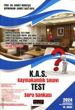 KAS Kaymakamlık Sınavı Test Soru Bankası