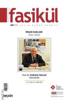 Fasikül Aylık Hukuk Dergisi Sayı: 111 Şubat 2019 Bahri Öztürk