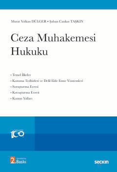 Ceza Muhakemesi Hukuku Prof. Dr. Murat Volkan Dülger, Dr. Şaban Cankat Taşkın  - Kitap