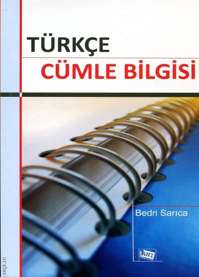 Türkçe Cümle Bilgisi Bedri Sarıca  - Kitap