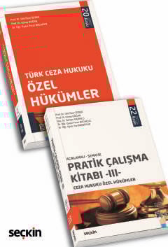Ceza Hukuku Özel Hükümler  (2'li Set)  Ekim 2025