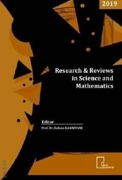 Research Reviews in Science and Mathematics Prof. Dr. Rıdvan Karapınar  - Kitap