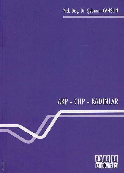AKP – CHP – Kadınlar Şebnem Cansun
