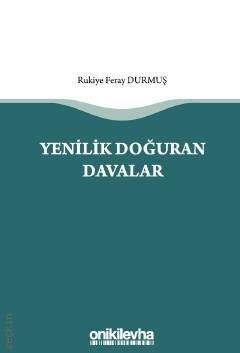 Yenilik Doğuran Davalar Rukiye Feray Durmuş