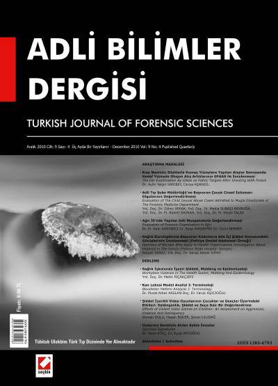 Adli Bilimler Dergisi – Cilt:9 Sayı:4 Aralık 2010 Prof. Dr. İ. Hamit Hancı 