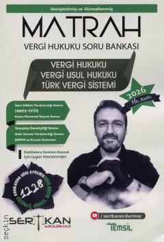 Matrah – Vergi Hukuku – Vergi Usul Hukuku – Türk Vergi Sistemi Soru Bankası Sertkan Erdurmaz  - Kitap