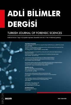 Adli Bilimler Dergisi – Cilt:17 Sayı:4 Aralık 2018 Prof. Dr. İ. Hamit Hancı 