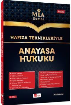 MİA Serisi Hafıza Teknikleriyle Anayasa Hukuku  Ali Argama  - Kitap