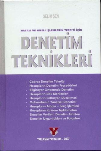 Denetim Teknikleri Selim Şen  - Kitap