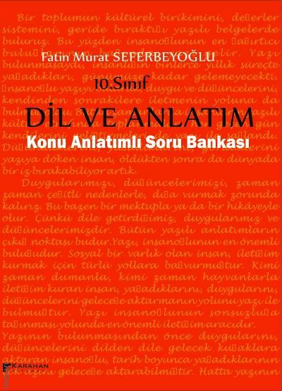 10. Sınıf Dil ve Anlatım Fatin Murat Seferbeyoğlu