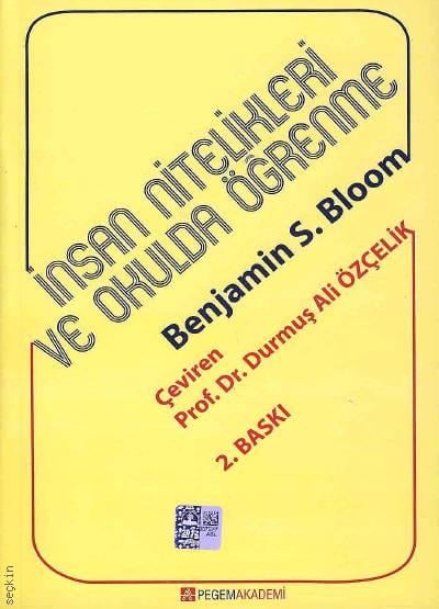 İnsan Nitelikleri ve Okulda Öğrenme Benjamin S. Bloom  - Kitap