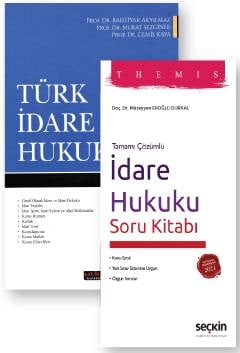 Türk İdare Hukuku ve Themis Soru Kitabı Seti Bahtiyar Akyılmaz, Murat Sezginer, Cemil Kaya