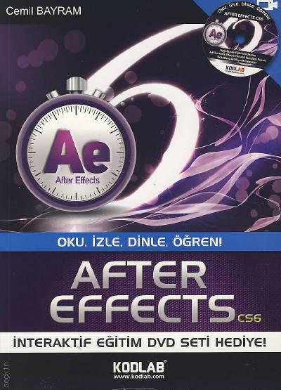 After Effects CS6 İnteraktif Eğitim DVD Seti Hadiye! Cemil Bayram  - Kitap