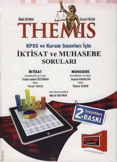 THEMIS KPSS İktisat ve Muhasebe Soruları Ümit Kaymak, İsmail Ercan  - Kitap