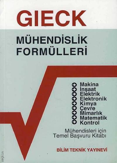 Gıeck Mühendislik Formülleri Doç. Dr. Ahmet Altuncu  - Kitap