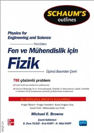 Schaum's Fen ve Mühendisler için Fizik  Michael E. Browne  - Kitap
