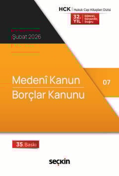Medeni Kanun – Borçlar Kanunu (Cep Kitabı)