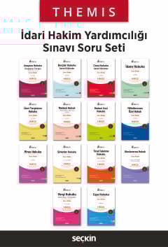İdari Hakim Yardımcılığı Sınavı Soru Seti 2025 (14 Kitap Tamamı Çözümlü 6560 Soru) İsmail Ercan, Ümit Kaymak, Tamer Bozkurt