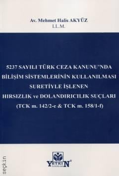 5237 Sayılı Türk Ceza Kanunu'nda Bilişim Sistemlerinin Kullanılması Suretiyle İşlenen Hırsızlık ve Dolandırıcılık Suçları