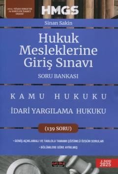 HMGS İdari Yargılama Hukuku Soru Bankası Sinan Sakin  - Kitap