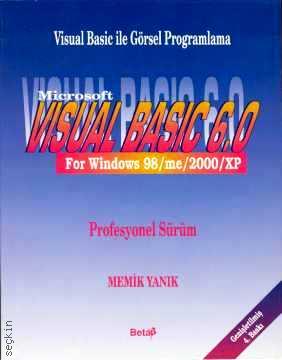 Visual Basic 6.0 Memik Yanık  - Kitap
