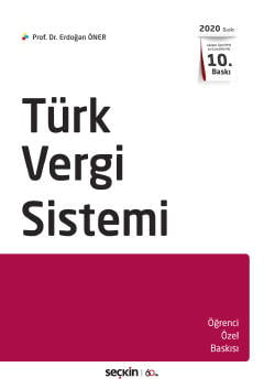 Türk Vergi Sistemi Öğrenci Özel Baskısı Prof. Dr. Erdoğan Öner  - Kitap