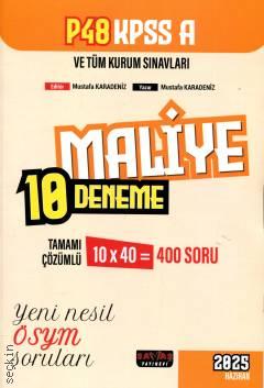 P48 KPSS A Grubu Maliye 10 Deneme Tamamı Çözümlü