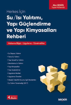 Su / Isı Yalıtımı – Yapı Güçlendirme ve 
Yapı Kimyasalları Rehberi