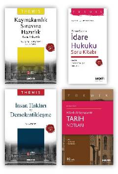 THEMIS – Kaymakamlık Sınavına Hazırlık Seti (4 Kitap) Zehra Odyakmaz, Ümit Kaymak, Müzeyyen Eroğlu Durkal