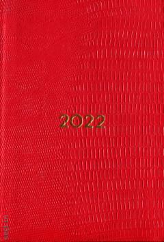 Muhtıra Koleksiyonu Ece Ajanda Yeni Muhtıra Vişnezade Kırmızı Haftalık, Düz (10*15) Ece Ajanda 2022 