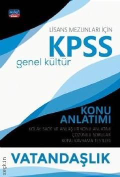 Lisans Mezunları İçin KPSS Genel Kültür Vatandaşlık Konu Anlatımı Komisyon  - Kitap