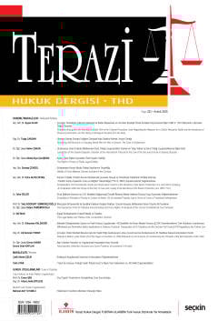 Terazi Hukuk Dergisi Sayı:232 Aralık 2025