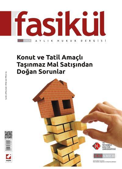 Fasikül Aylık Hukuk Dergisi Sayı:29 Nisan 2012 Bahri Öztürk