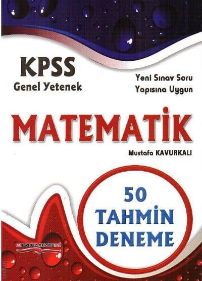 KPSS Matematik 50 Tahmin Deneme Mustafa Kavurkalı  - Kitap