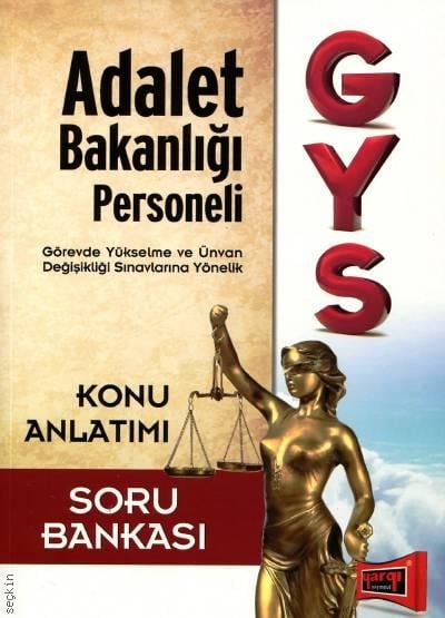 GYS Adalet Bakanlığı Personeli (Soru Bankası) Komisyon  - Kitap